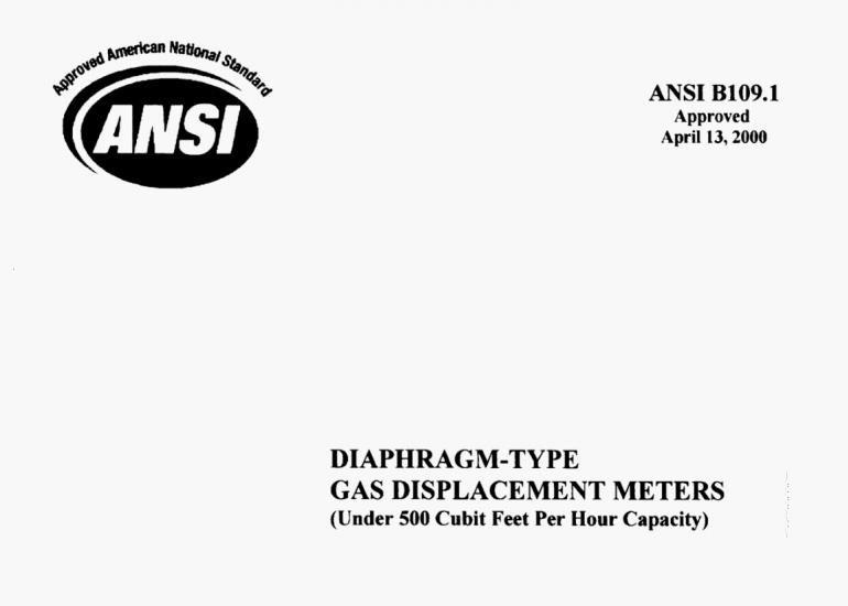 ANSI B109.1:2000 pdf download
