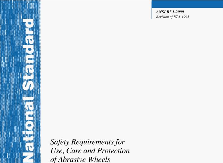 ANSI B7.1-2000 pdf download