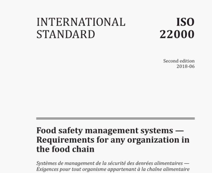ISO 22000:2018 pdf download
