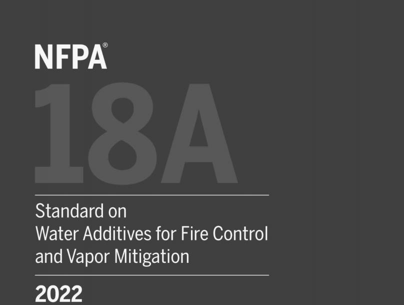 NFPA 18A:2022 pdf download