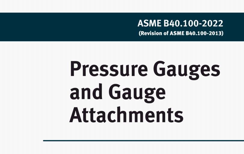 ASME B40.100-2022 pdf download