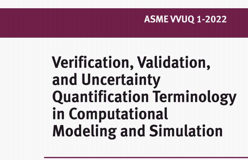 ASME VVUQ 1-2022 pdf download