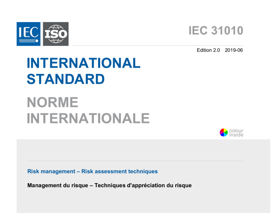 IEC 31010:2019 pdf download
