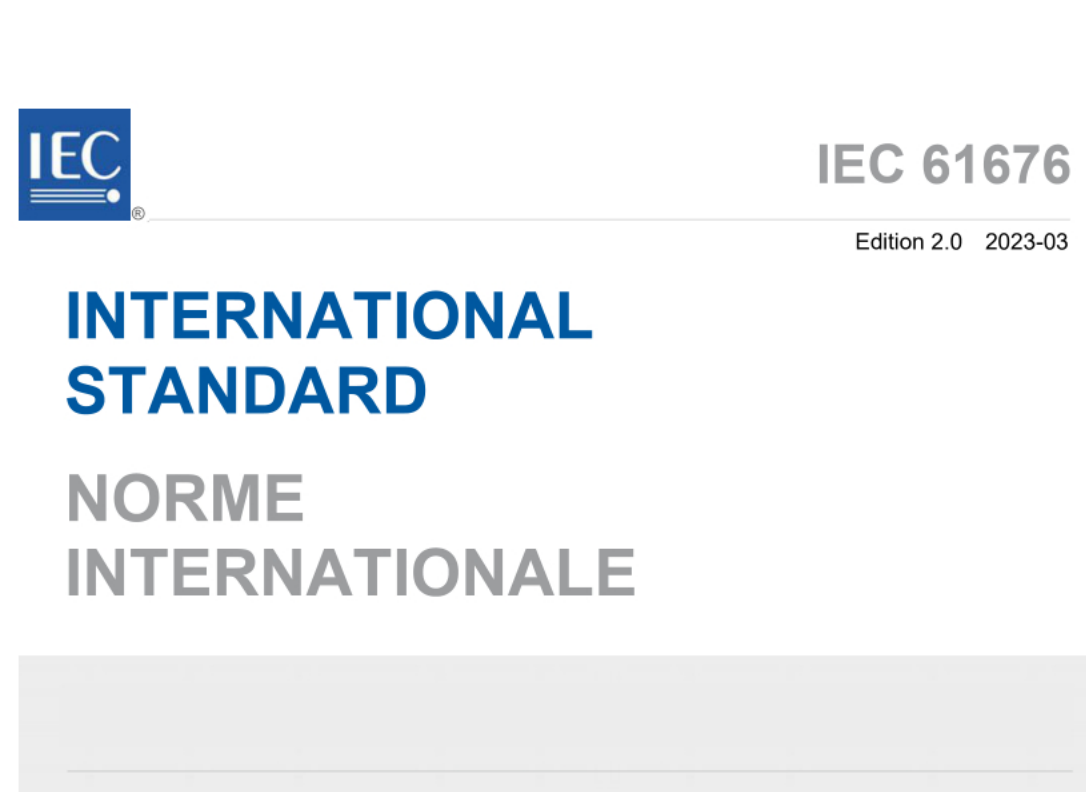 IEC 61676:2023 pdf download