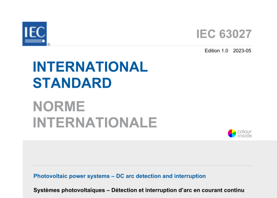 IEC 63027:2023 pdf download