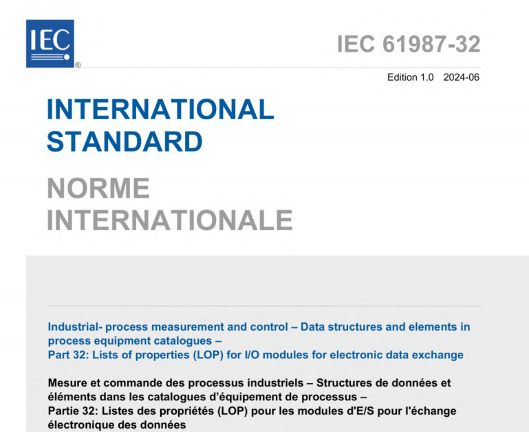 IEC 61987-32:2024 pdf download