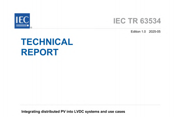 IEC TR 63534:2025 pdf download