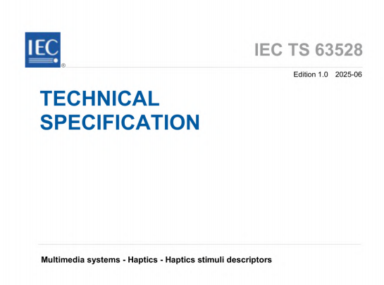 IEC TS 63528:2025 pdf download