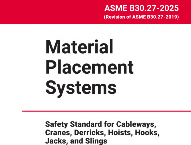 ASME B30.27:2025 pdf download