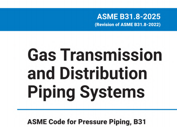 ASME B31.8:2025 pdf download